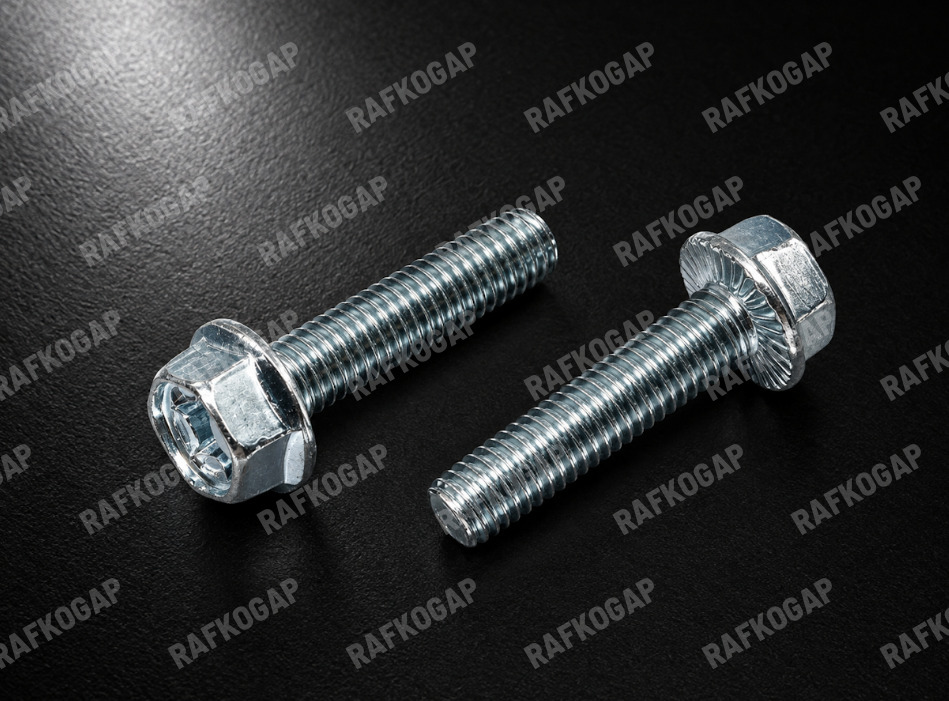 Baut Flange Kuning / Putih
