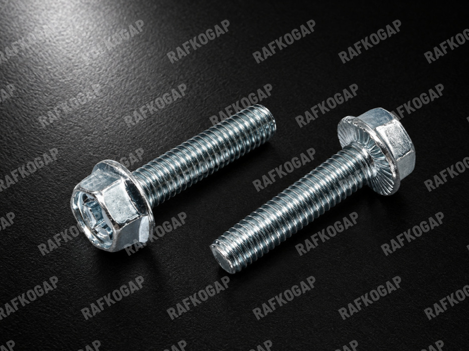 Baut Flange Putih
