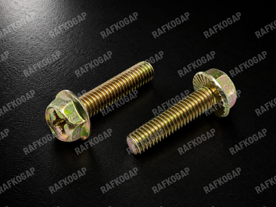 Baut Flange Kuning
